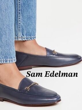 Sam Edelman Navy Lorraine loafers Size 6.5